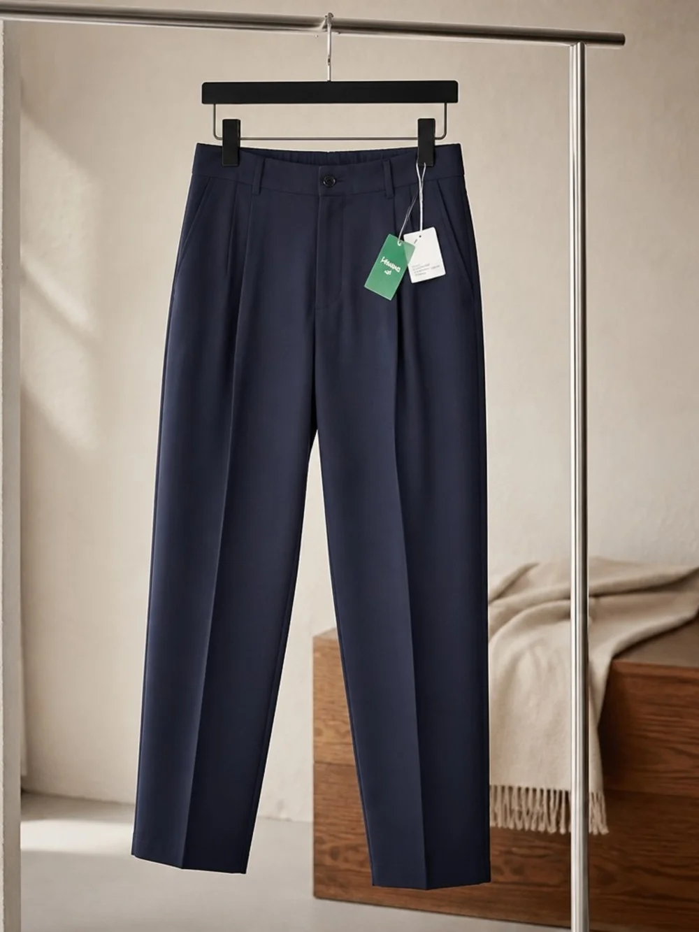 Halara FlexTM High Waisted Zipper Pocket Shirred Straight Leg Size Small - Picture 4 of 4